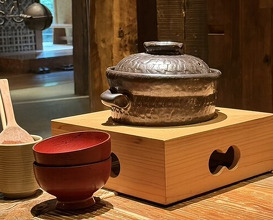 Dinner at Myoken Ishihara So Shokusai Ishikura (妙見石原荘 食菜石蔵)