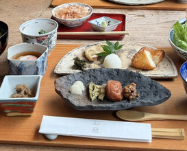 Dinner at Myoken Ishihara So Shokusai Ishikura (妙見石原荘 食菜石蔵)