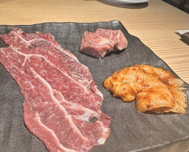 Dinner at Sumibi Yakiniku Nakahara (炭火焼肉 なかはら)