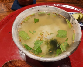 Dinner at Nakamura (Yaizu)