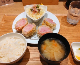 Dinner at Tonkatsu Narikura（Minami-Asagaya）