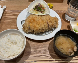 Dinner at Tonkatsu Narikura（Minami-Asagaya）