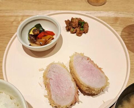 Dinner at Tonkatsu Narikura（Minami-Asagaya）
