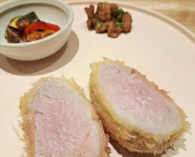 Dinner at Tonkatsu Narikura（Minami-Asagaya）