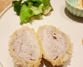 Dinner at Tonkatsu Narikura（Minami-Asagaya）
