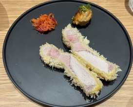 Dinner at Tonkatsu Narikura（Minami-Asagaya）