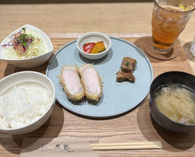 Dinner at Tonkatsu Narikura（Minami-Asagaya）