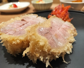 Dinner at Tonkatsu Narikura（Minami-Asagaya）