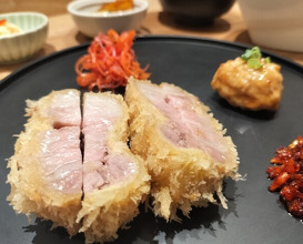 Dinner at Tonkatsu Narikura（Minami-Asagaya）
