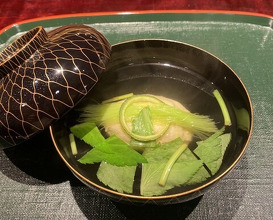 Dinner at Nara Nicon (奈良 而今)
