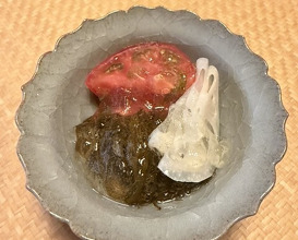 Dinner at Nara Nicon (奈良 而今)