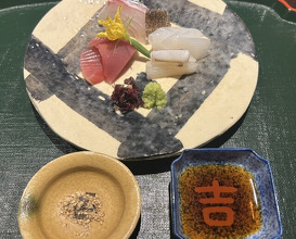 Dinner at Nara Nicon (奈良 而今)