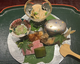 Dinner at Nara Nicon (奈良 而今)