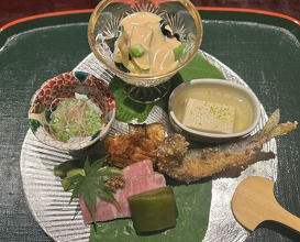 Dinner at Nara Nicon (奈良 而今)