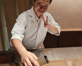 Dinner at Noguchi Guran Gurin Osaka (野口 グラングリーン大阪)
