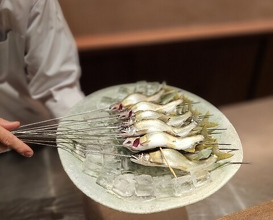 Dinner at Noguchi Guran Gurin Osaka (野口 グラングリーン大阪)