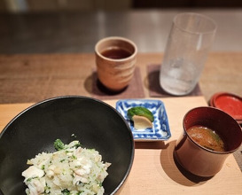 Dinner at Noguchi Guran Gurin Osaka (野口 グラングリーン大阪)
