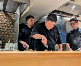Dinner at Ginza Oishi
