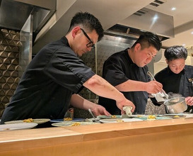 Dinner at Ginza Oishi