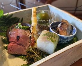 Dinner at Hirasanso