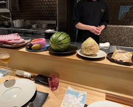 Dinner at Ginza Oishi