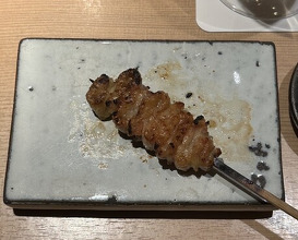 Dinner at Yakitori Omino