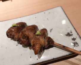 Dinner at Yakitori Omino