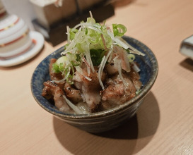 Dinner at Yakitori Omino