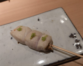 Dinner at Yakitori Omino