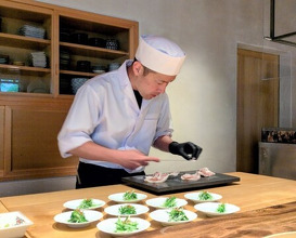 Dinner at Onjaku (温石)