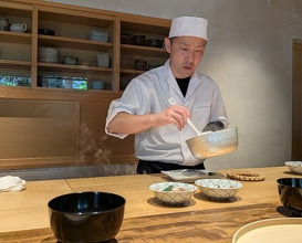 Dinner at Onjaku (温石)