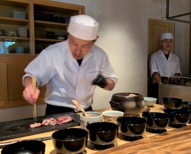 Dinner at Onjaku (温石)
