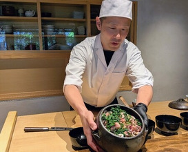Dinner at Onjaku (温石)
