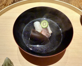 Dinner at Onjaku (温石)
