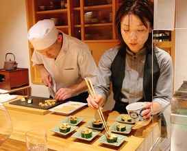 Dinner at Onjaku (温石)