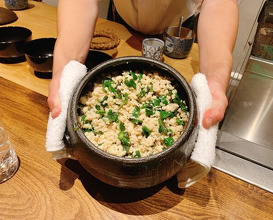 Dinner at Onjaku (温石)