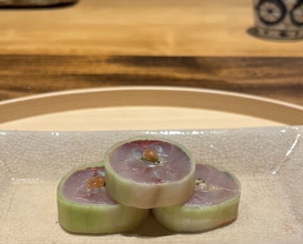Dinner at Onjaku (温石)