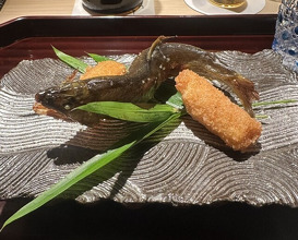 Dinner at Sharikimon Onozawa