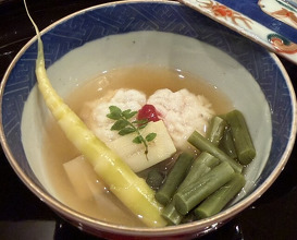 Dinner at Akanezaka Onuma (茜坂大沼)