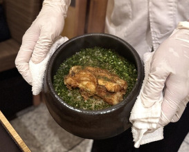 Dinner at Akanezaka Onuma (茜坂大沼)