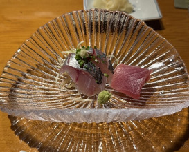 Dinner at Otome Zushi (乙女寿司)