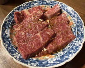 Dinner at Keiraku Yakiniku Pome (京洛焼肉 ぽめ)