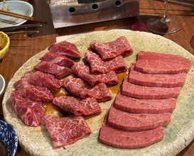 Dinner at Akasaka Raimon (赤坂 らいもん)