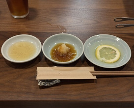 Dinner at Akasaka Raimon (赤坂 らいもん)