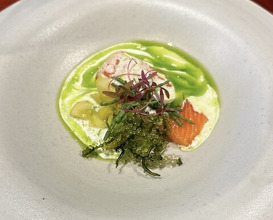 Dinner at Restaurant SNOW (レストラン スノゥ)