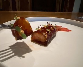 Dinner at RESTAURANT UOZEN (レストラン ウオゼン)