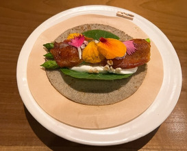 Dinner at RESTAURANT UOZEN (レストラン ウオゼン)