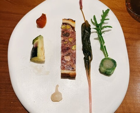 Dinner at RESTAURANT UOZEN (レストラン ウオゼン)