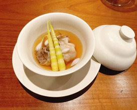 Dinner at RESTAURANT UOZEN (レストラン ウオゼン)