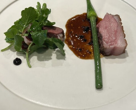 Dinner at RESTAURANT UOZEN (レストラン ウオゼン)